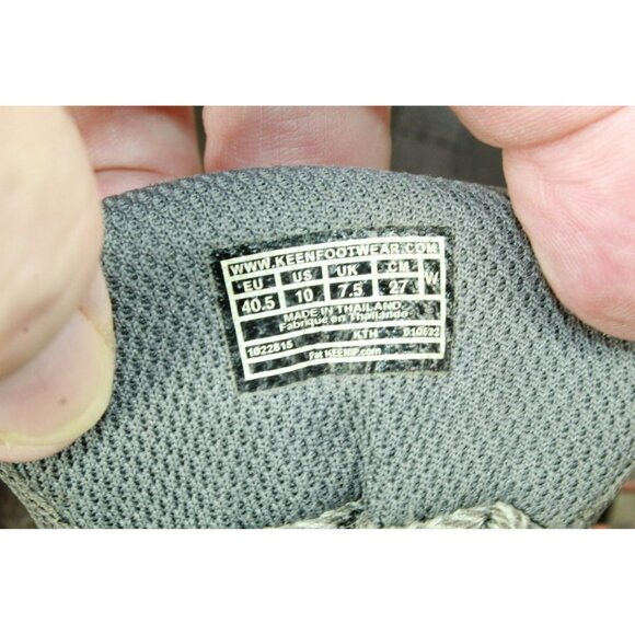 Keen Targhee 2 Mid Height Lace Up Low Top Waterproof Hiking Boots Size 10 - Picture 8 of 9